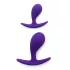Rimba Copenhagen - Analpluggset (lila, 2 st)