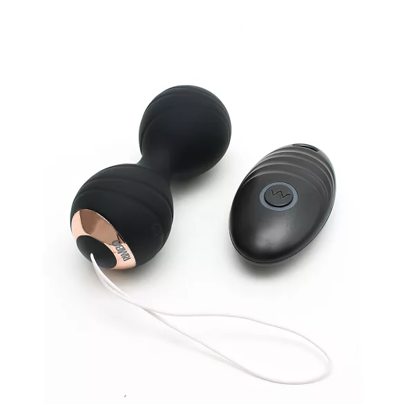 Rimba Cannes - vibrerande ägg - uppladdningsbar fjärrkontroll - svart