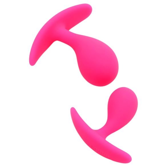 Rimba Copenhagen - analplugg set - 2-pack - rosa