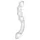 Rimba Xena - dubbel dildo i glas - transparent