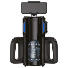   LETEN SM 500 - masturbator med upp-och-ner rörelse - telefonhållare - svart