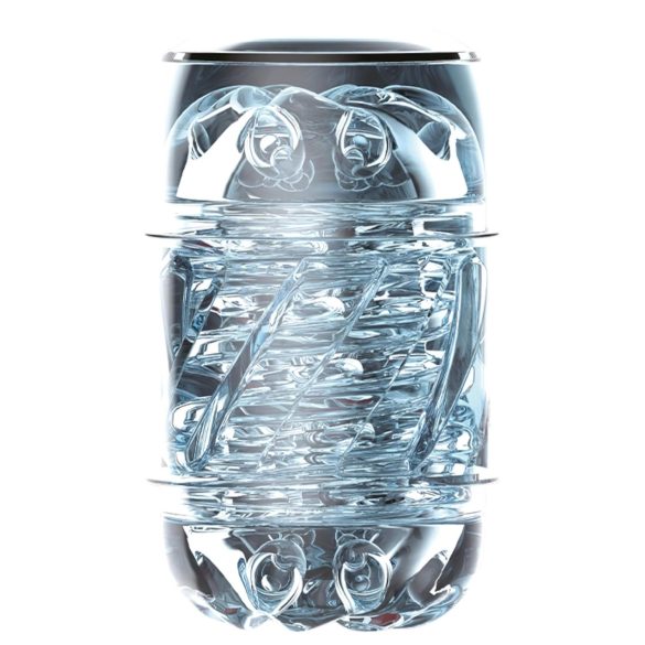 LETEN SM 500 - masturbator med upp-och-ner rörelse - telefonhållare - svart