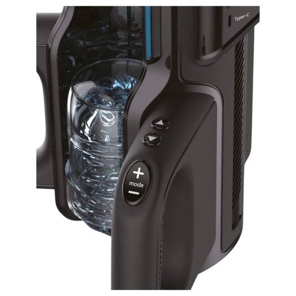 LETEN SM 500 - masturbator med upp-och-ner rörelse - telefonhållare - svart