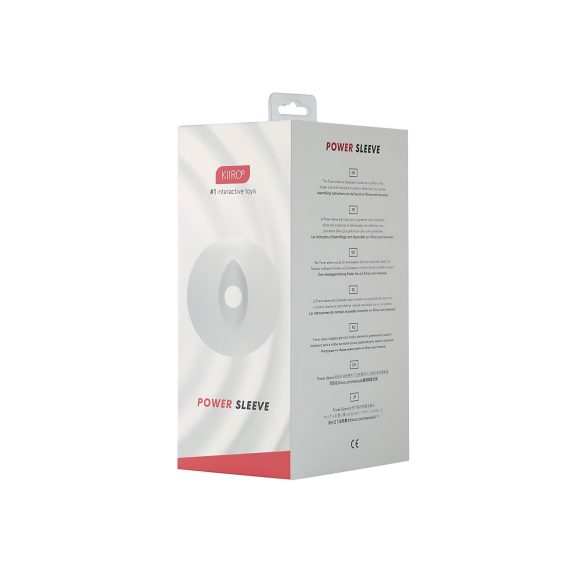 Kiiroo Titan Power - masturbatorinsats - genomskinlig