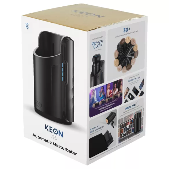 Kiiroo Keon Wifi - automatisk masturbator tillbehör - svart