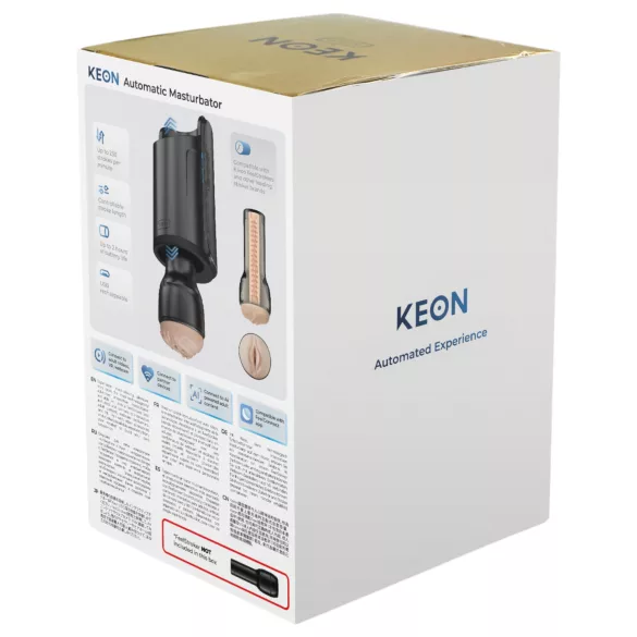 Kiiroo Keon Wifi - automatisk masturbator tillbehör - svart