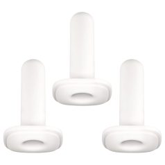 Kiiroo Onyx Tight Fit - 3-pack vit sleeve för njutning