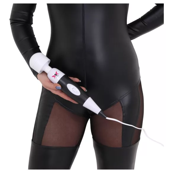 Pixey - trådbunden massagevibrator (svart)