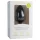 Easytoys Diamond - analplugg med vit sten - stor - svart