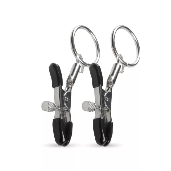EasyToys - bröstvårtsklämmor med ring - 2 st