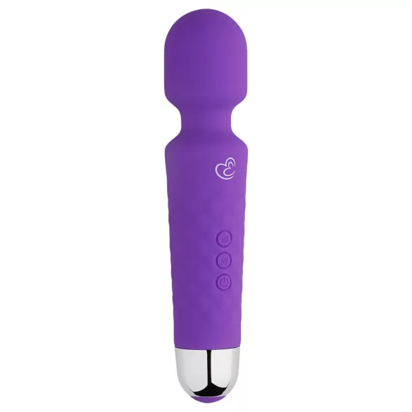 EasyToys - mini wand vibrator - uppladdningsbar massage lila