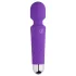 EasyToys - mini wand vibrator - uppladdningsbar massage lila