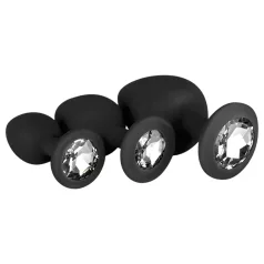 Easytoys Diamond - analpluggsset - svart