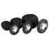 Easytoys Diamond - analpluggsset - svart