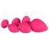 Easytoys Diamond - analpluggset (rosa)