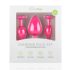 Easytoys Diamond - analpluggset (rosa)