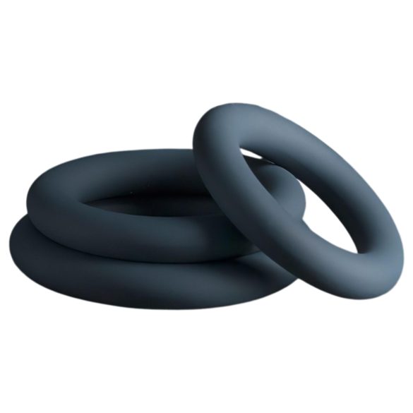 Boners - penisring set - 3 pack - grå