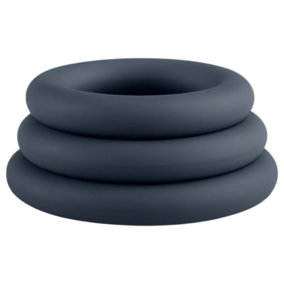 Boners - penisring set - 3 pack - grå