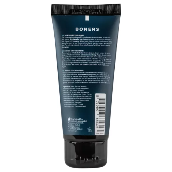 Boners - erektionskräm för män - stimulerande - 100 ml