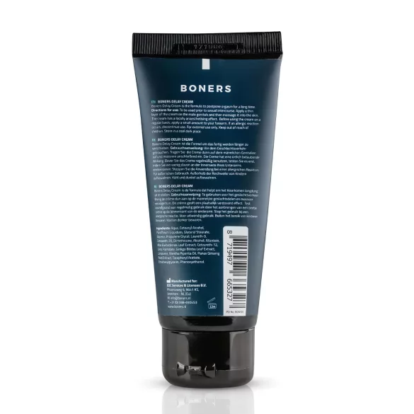 Boners Essentials - fördröjningskräm för män - 100ml