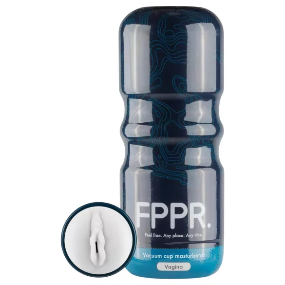 FPPR. - naturtrogen konstgjord vagina masturbator (vit)