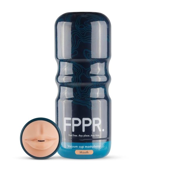 FPPR. Mokka - verklighetstrogen munmasturbator (natur)