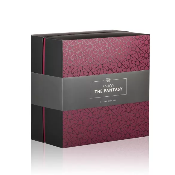 LoveBoxxx The Fantasy - vibratoriskt bondagekit - 6 delar