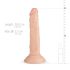 Real Fantasy Blane - naturtrogen dildo - 20 cm (naturfärgad)