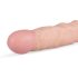 Real Fantasy Scott - verklighetstroget dildo - 25 cm (naturfärg)