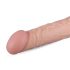 Real Fantasy Shawn - naturtrogen stor dildo - 35 cm (naturlig)