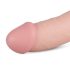 Real Fantasy Cliff - realistisk dildo med pung - 22cm - hudfärgad