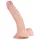 Real Fantasy Derek - realistisk dildo med pung - 22 cm natur