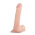Real Fantasy Felix - dildo med pung - realistisk - 22 cm - naturfärg