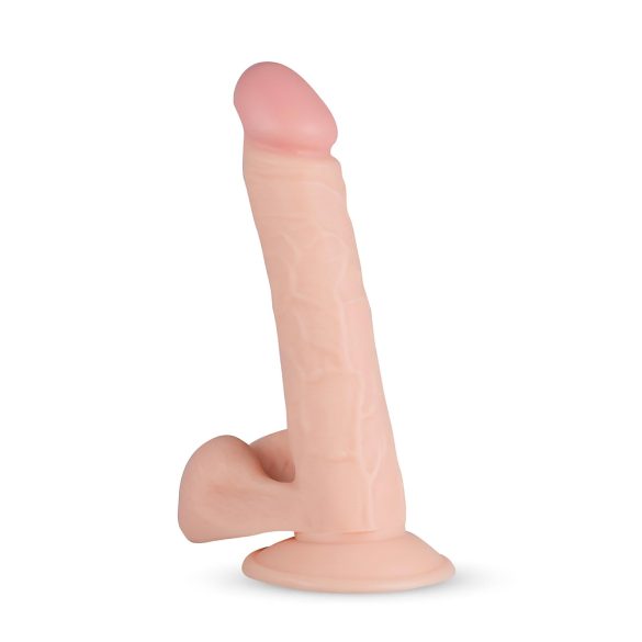 Real Fantasy Felix - dildo med pung - realistisk - 22 cm - naturfärg