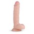 Real Fantasy Glynn - realistisk dildo med testiklar - 25 cm (natur)