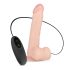 Real Fantasy Lewis - Batteridriven verklighetstrogen vibrator - 22 cm (natur)