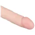 Real Fantasy Lewis - realistisk vibrator uppladdningsbar - 22cm naturfärg