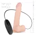 Real Fantasy Lewis - realistisk vibrator uppladdningsbar - 22cm naturfärg