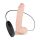 Real Fantasy Glynn - laddningsbar, naturtrogen vibrator - 25 cm (natur)