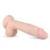 Real Fantasy Glynn - vibrator med batteri - realistisk - 25 cm - hudfärg