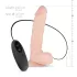 Real Fantasy Glynn - vibrator med batteri - realistisk - 25 cm - hudfärg