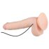 Real Fantasy Elvin - uppladdningsbar realistisk vibrator - 28 cm (natur)