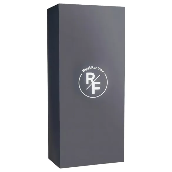 Real Fantasy Elvin - uppladdningsbar realistisk vibrator - 28cm naturfärg