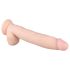 Real Fantasy Dwane - uppladdningsbar, verklighetstrogen vibrator - 31 cm (naturlig)