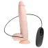 Real Fantasy Dwane - uppladdningsbar realistisk dildo vibrator - 31cm natur