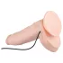 Real Fantasy Dwane - uppladdningsbar realistisk dildo vibrator - 31cm natur