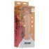 Real Fantasy Dwane - uppladdningsbar, verklighetstrogen vibrator - 31 cm (naturlig)