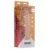 Real Fantasy Dwane - uppladdningsbar realistisk dildo vibrator - 31cm natur