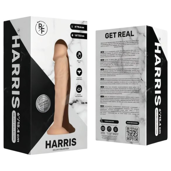Real Fantasy Harris - dildo realistisk - 15 cm - hudfärg