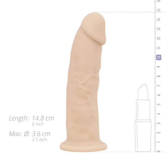 Real Fantasy Harris - dildo realistisk - 15 cm - hudfärg